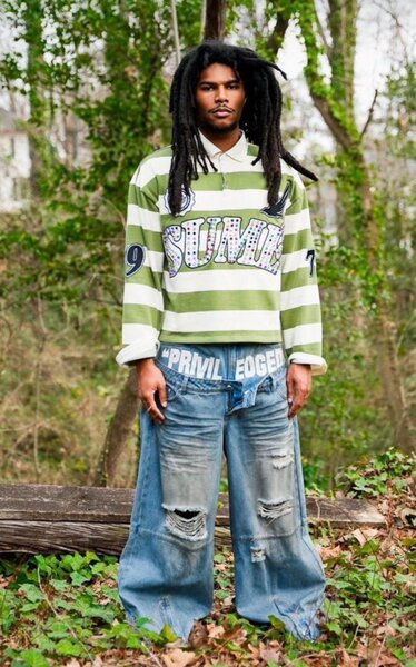 Polo rayé urbain SUMME