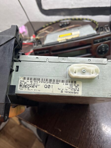 Магнитола Мерс Рекс Вито модельная рабочие