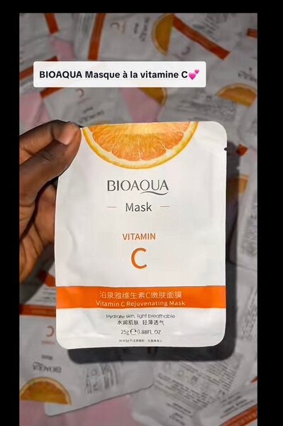 Masque Visage à la Vitamine C