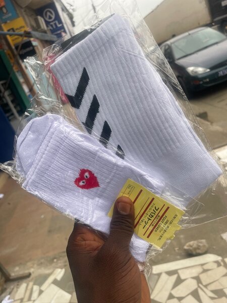 Chaussettes Blanches Unisexes