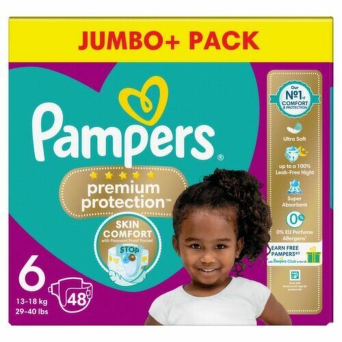 Pampers Premium Protection Jumbo Pack
