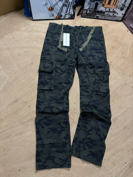 Pantalon cargo Treillis Vert P