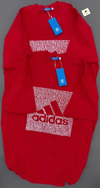 T-shirt adidas rouge unisexe