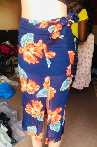 First grade silk skirt