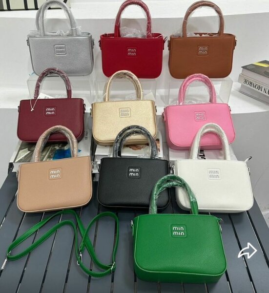 Sacs à main en cuir colorés