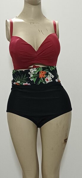 Maillot de bain taille haute femme