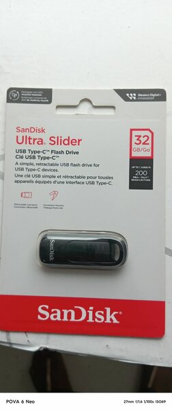 Clé USB SanDisk Ultra Slider 32 Go Type-C
