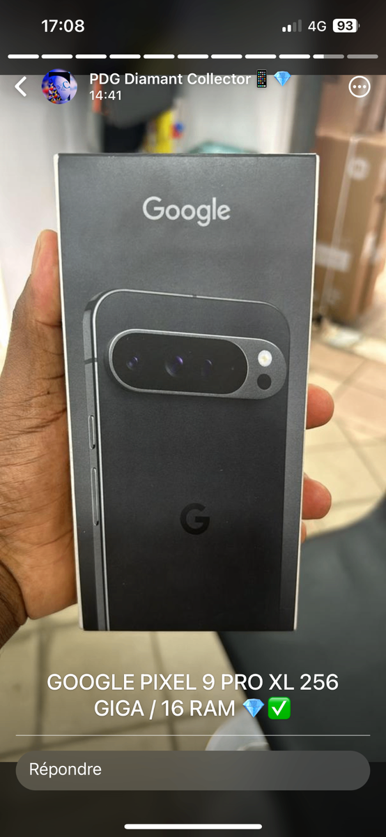 GOOGLE PIXEL 9PRO XL 256/12GO NEUF ORIGINAL