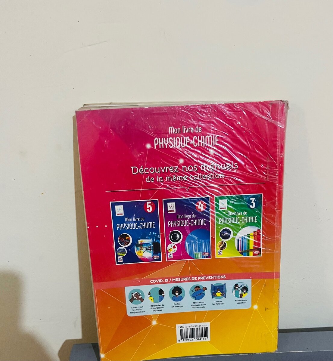 Livre Physique-Chimie 6e