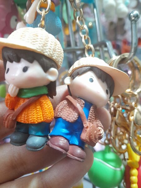 *Imported key chain   Texture Printed Importerd Backpack