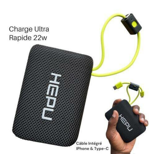 HEPU 22W Ultra Fast Power Bank