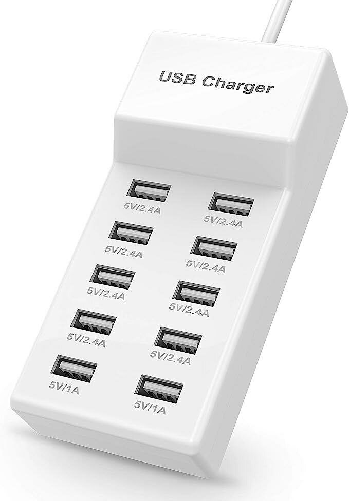 Chargeur USB 10 Ports Rapide