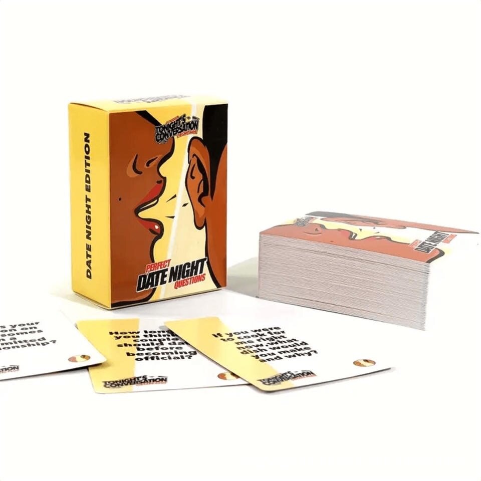 Perfect date night questions card game