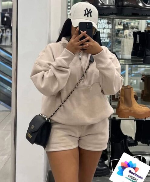 Tenue décontractée beige femme