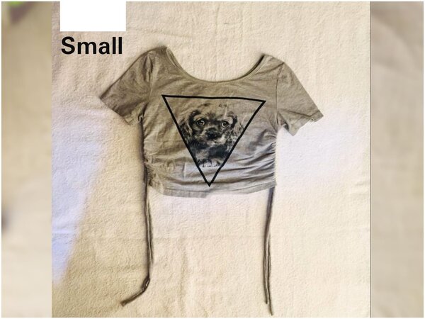 Salaula crop tops and tops