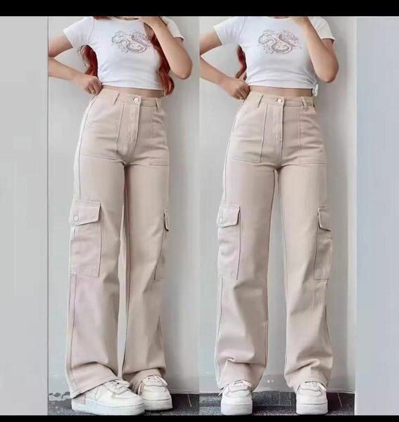 Pantalons cargo femme tendance