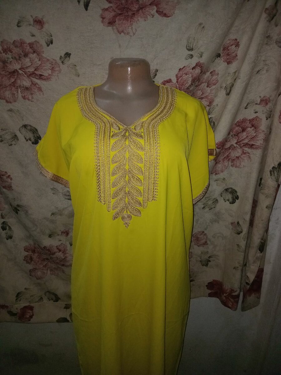 Robe Caftan Élégant Femme