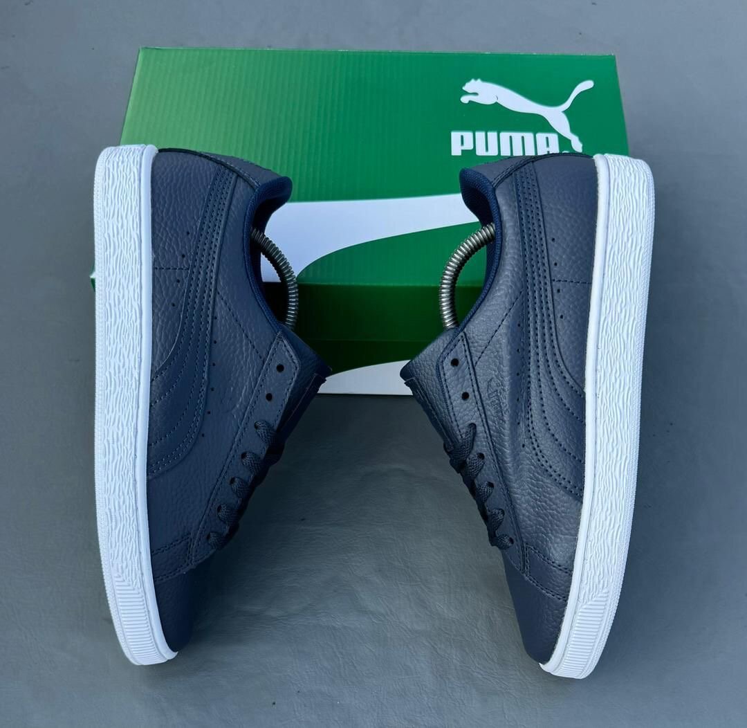 Baskets Puma en cuir homme