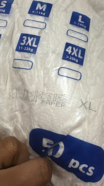 Couches culottes bébé XL 50