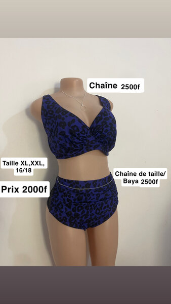 Vintage Style High-Waist Bikini