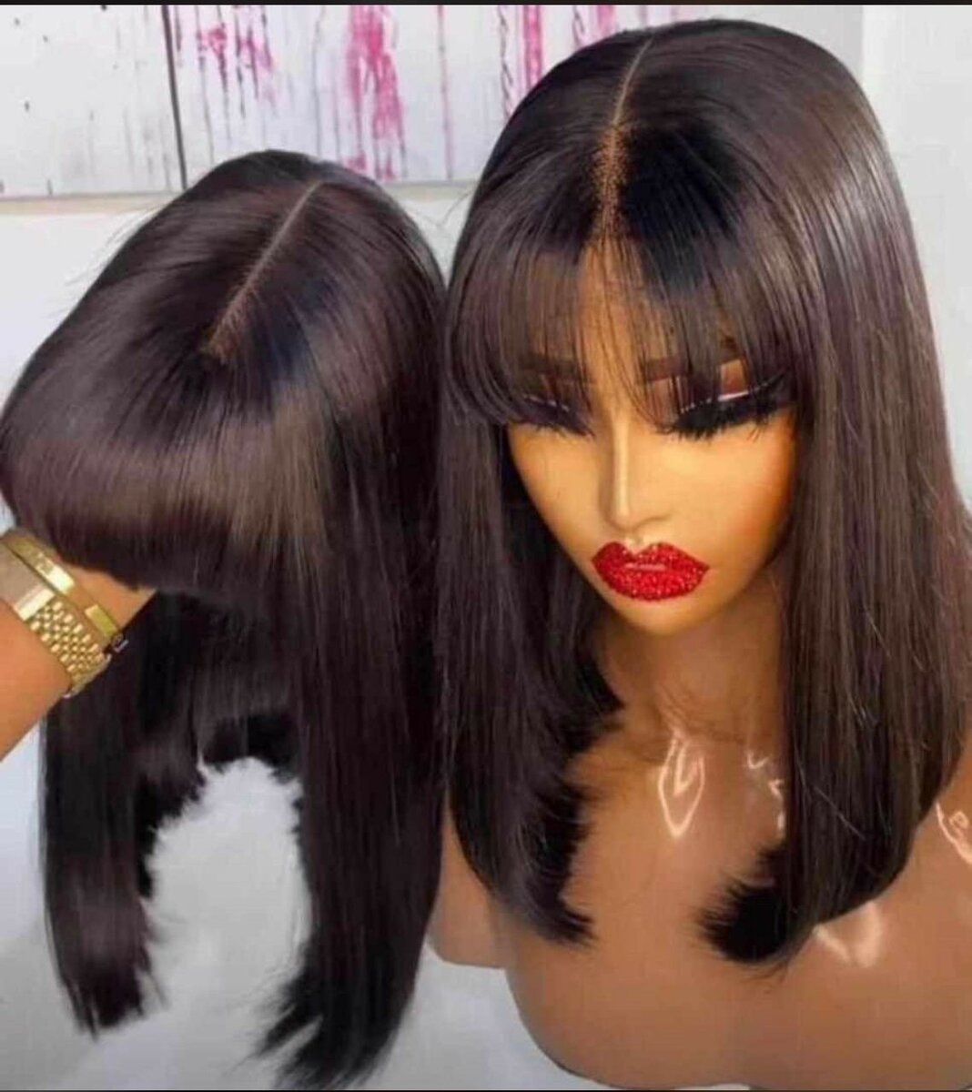 Perruque Bob Lisse Chic