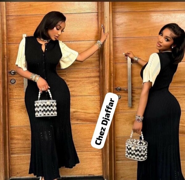 Chic robe de qualité S M L XL 2xl noir belge et tout belge