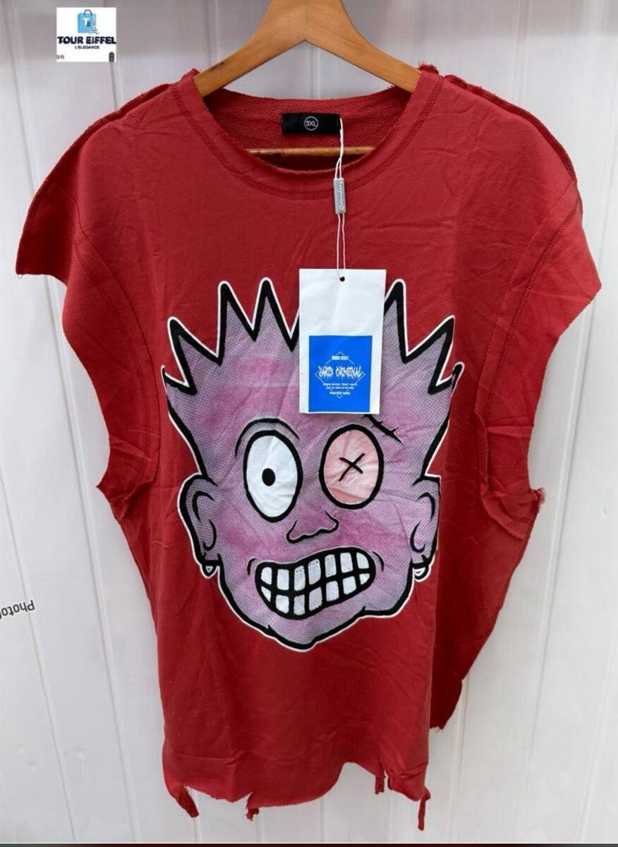 T-shirt artistique unisexe