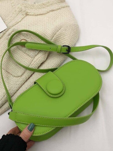 Sac à bandoulière vert chic