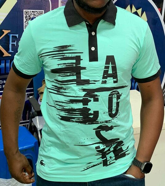 Polo homme blanc élégant