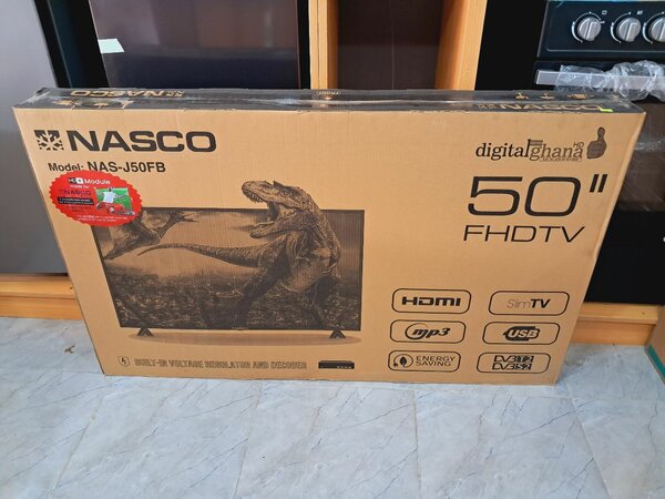 New Nasco 50 inch digital tv