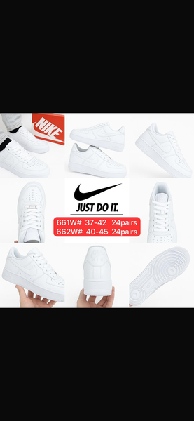 Nike Baskets Blanches Unisex