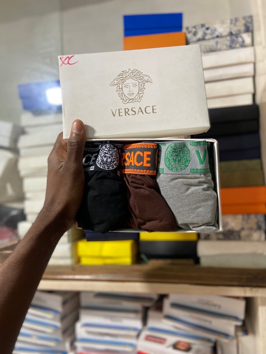 Boxers Versace pour Hommes