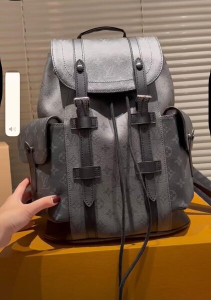 Sac à dos en cuir luxueux