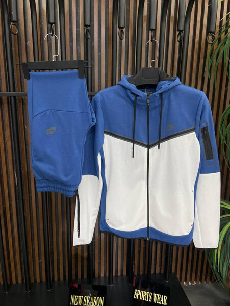 Ensemble de sport homme bleu