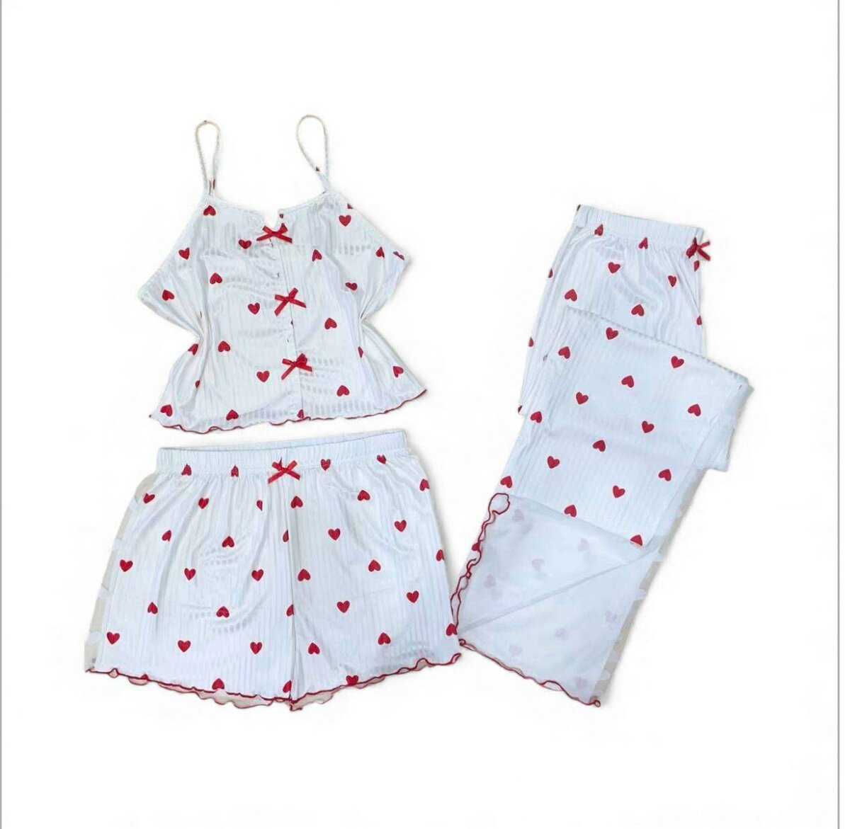 Ensemble Pyjama Femme Coeur