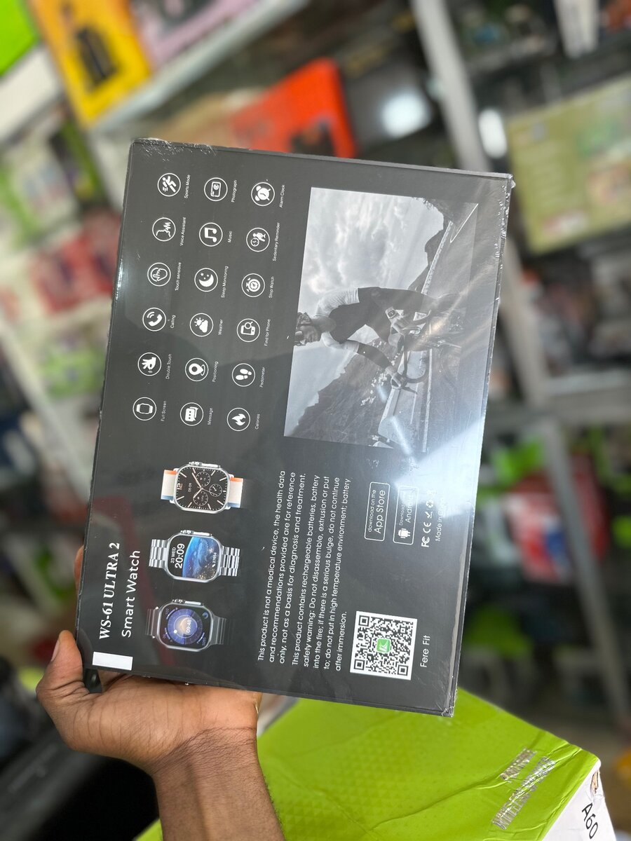 WiSM2 Ultra 2 Smart watches with 7 Straps