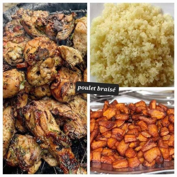 Poulet Braisé Épicé