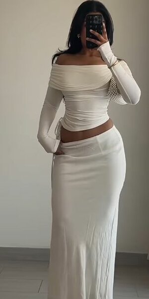 Ensemble élégant moulant