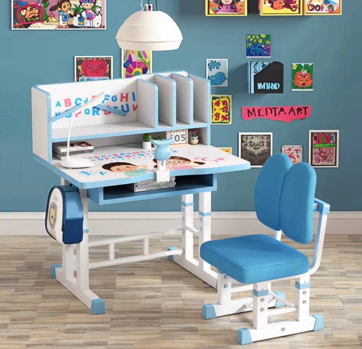 Bureau et chaise pour enfants