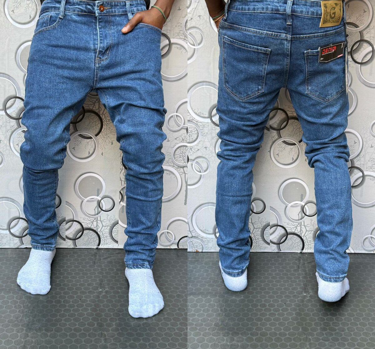 Jeans pour hommes décontractés