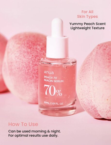Anua Peach 70 Niacinamide Serum
