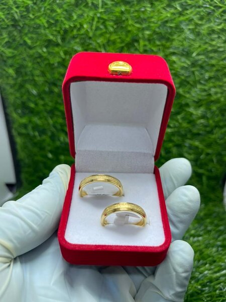 Bague matière plaqué