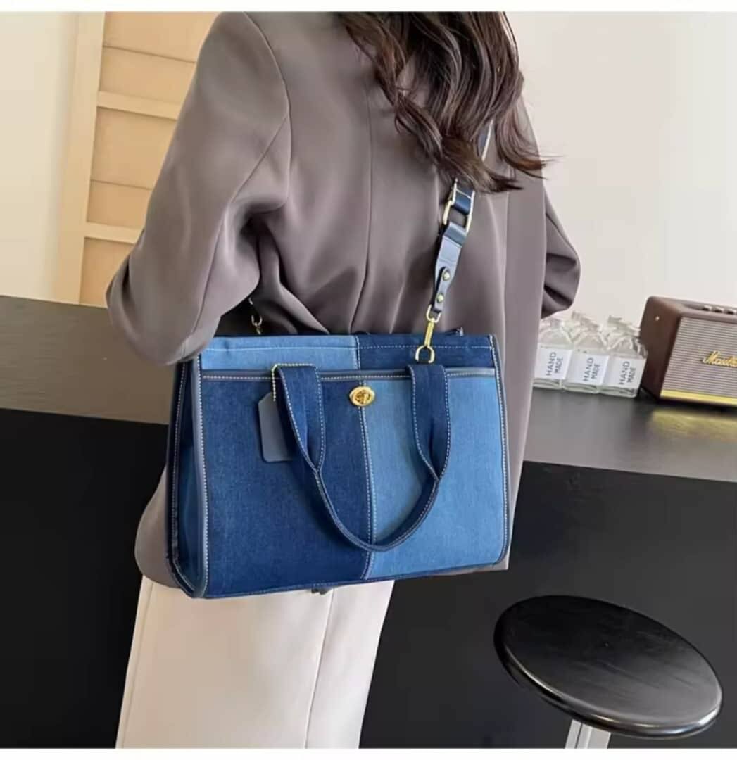Sac à bandoulière en denim
