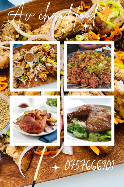 Poulet et porc braisé