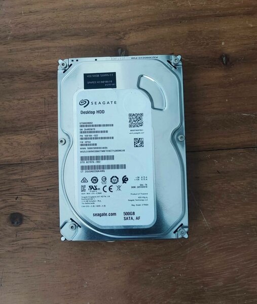 Disque dur Toshiba et Seagate
