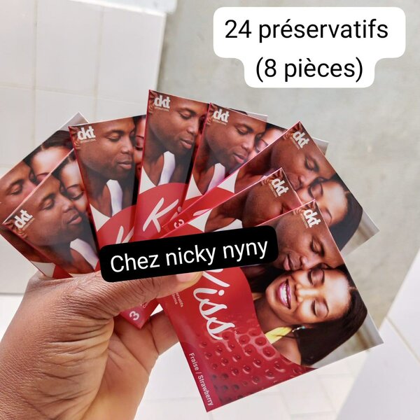 24 Préservatifs kiss