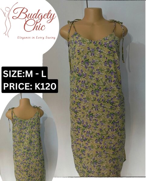 Chic women's dress color black size: m -l 