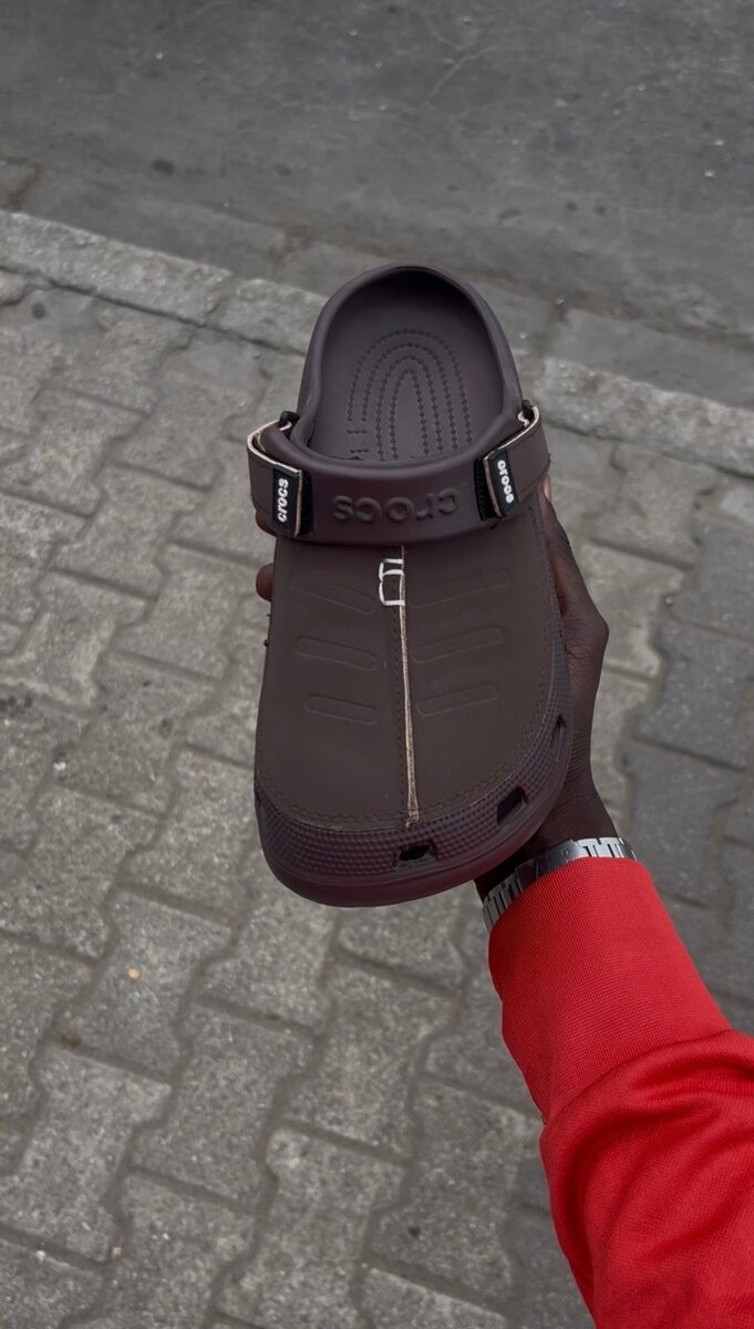 Sandales confort marron unisexe