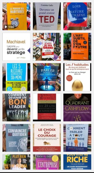 Lot de Livres de Développement Personnel
