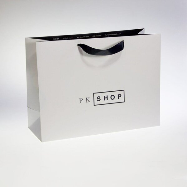 White shopping bag